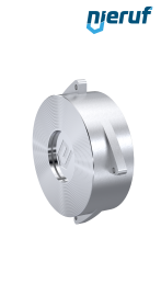 Rückschlagventil DN 50 Edelstahl 1.4408 EPDM PN 6 bis 40 (+ASME B16.5 / ANSI 150 und 300)