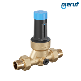 Reductor de presión de agua potable 3/4", DM09, latón, NBR, 1,5 - 6,0 bar