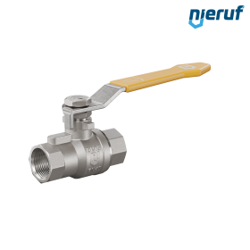 Gas-Kugelhahn Edelstahl DN15 - 1/2" Zoll GK07 Biogas DVGW