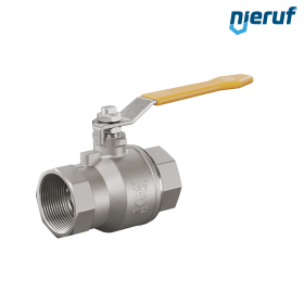 Gas-Kugelhahn Edelstahl DN40 - 1 1/2" Zoll GK07 Biogas DVGW