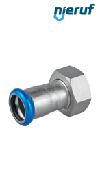 Anschlussverschraubung I Pressfitting DN25 - 28,0 mm Innengewinde 1" Zoll Edelstahl