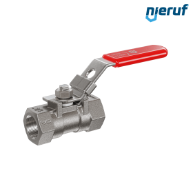 Edelstahl-Kugelhahn DN8 - 1/4" Zoll GK03